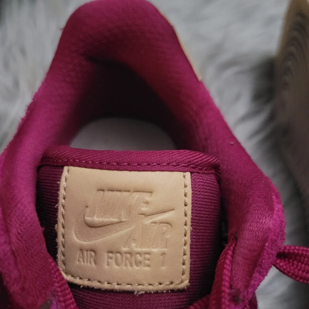 Nike Air Force 1 Premium 'True Berry' 896185-602 Women's size 6 - Picture 5 of 13